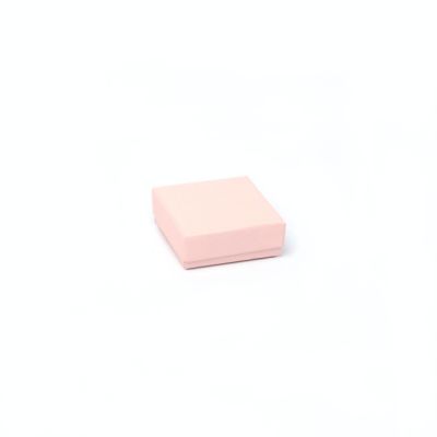 Ring box. 5x5x2cm. Pale Pink gift box.