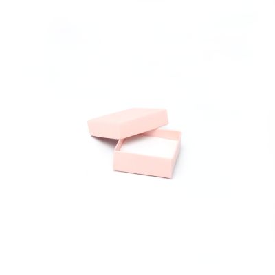 Ring box. 5x5x2cm. Pale Pink gift box.