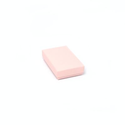 Cufflink / Earring box. 8x5x2cm. Pale Pink gift box.
