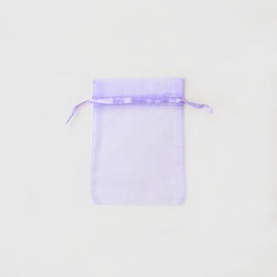 Size: 15x11cm Lilac organza gift bag