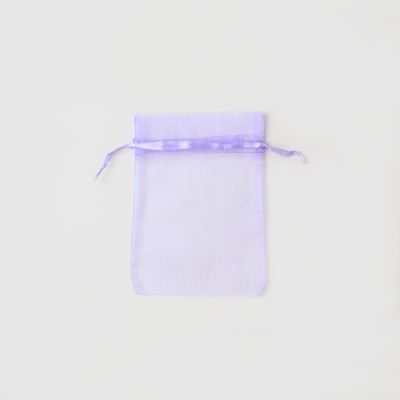 Size: 15x11cm Lilac organza gift bag