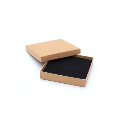 10x10x2cm. Kraft gift box.