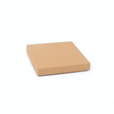 12x12x2cm. Kraft gift box.