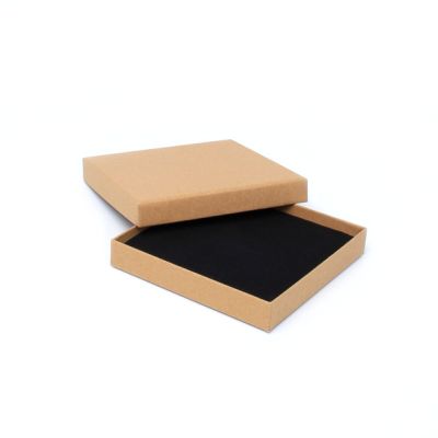 Size: 12x12x2cm. Kraft Gift Box With Lid