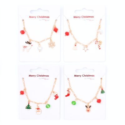 Christmas charm bracelet