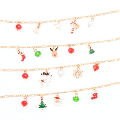 Christmas charm bracelet