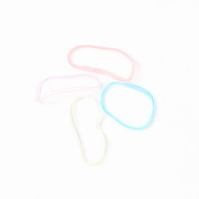 Polyurethane bands - Pastels - Purse of 250 - 1mm thick