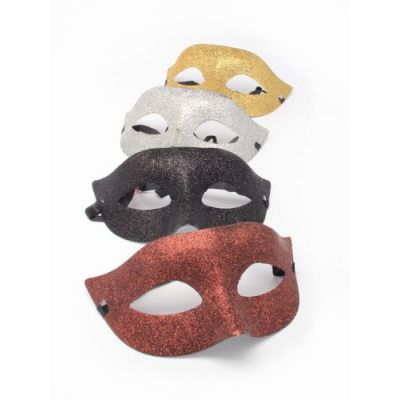 Glitter masquerade mask.