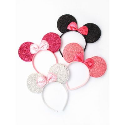 Sparkly mouse ears aliceband