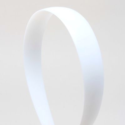 2.5cm wide D profile plastic aliceband core