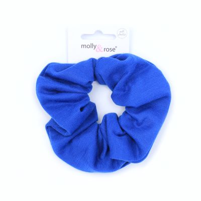 Regular - Jersey fabric scrunchie in School colours. Dia.11cm