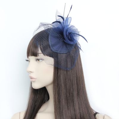 © Style Paige. Net cap fascinator on a pair of clips