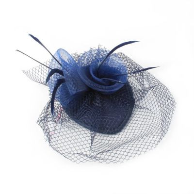 © Style Paige. Net cap fascinator on a pair of clips