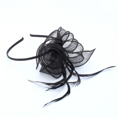 © Style Marie, Looped sinamay fascinator on an aliceband