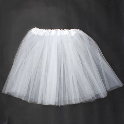 White net tutu. Double layered. Child size