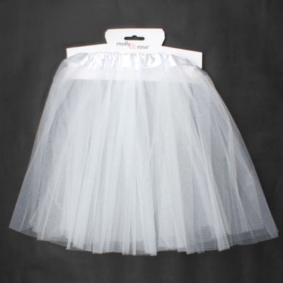 White net tutu. Double layered. Child size