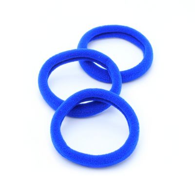 Jersey elastics -  Royal Blue - Card of 6 - 8mm thick