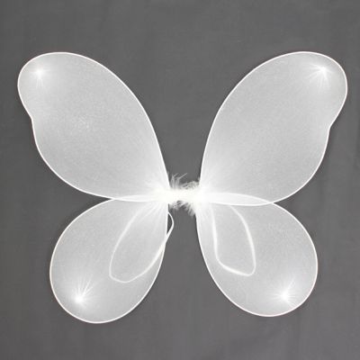 White net fairy wings 48x40cm