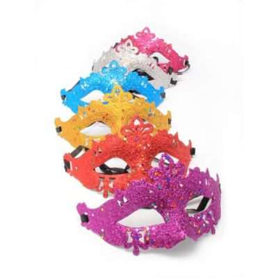 Glitter masquerade mask
