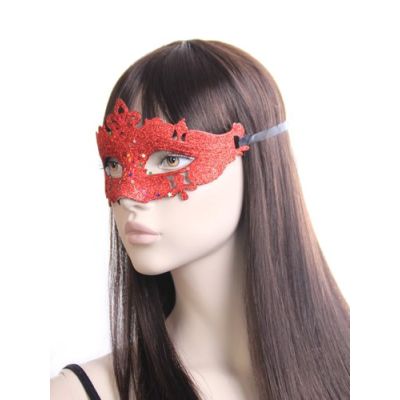 Glitter masquerade mask