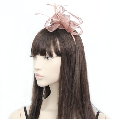 © Style Marie, Coiled sinamay fascinator on an aliceband