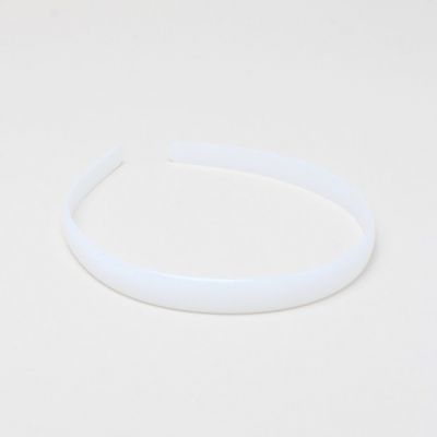 1.5cm wide D profile plastic aliceband core