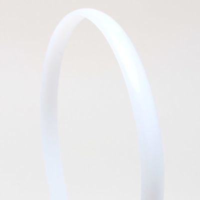 1cm wide D profile plastic aliceband core