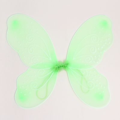 Lime Green net fairy wings. 50x45cm