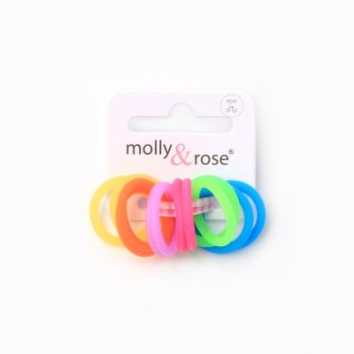 Silicone elastic - Brights - Card of 12 - 2mm thick