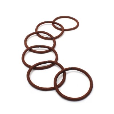 Recycled Elastics - Brown - Card of 12 - 4mm thick