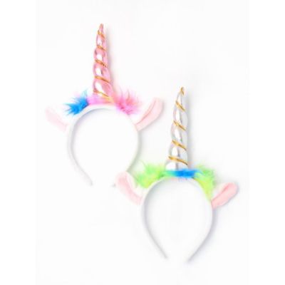 Unicorn horn and ears aliceband