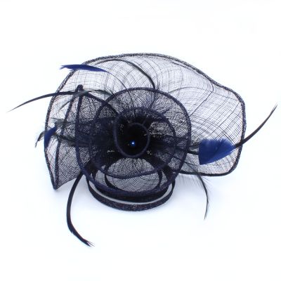 © Style Libby, sinamay fascinator on an aliceband