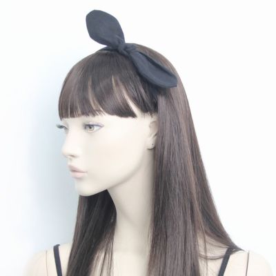 100% Cotton fabric bandeau with bow