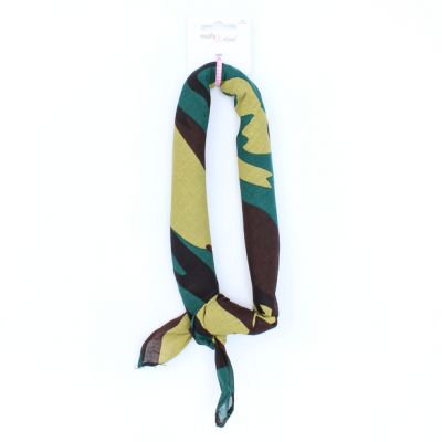 100% cotton camouflage bandana / neckerchief 55x55cm