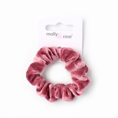 Small - Velvet scrunchie. Dia.7cm*