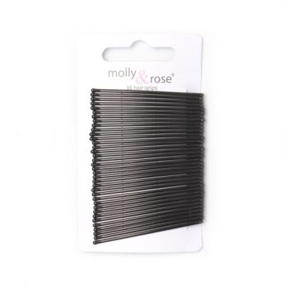 Card of 36 black curved kirby grips. 50mm