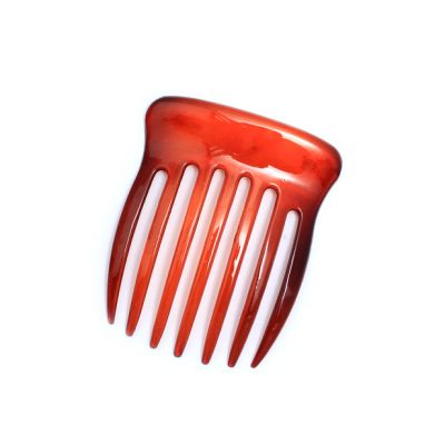 Tort wide toothed plastic side comb. 7cm