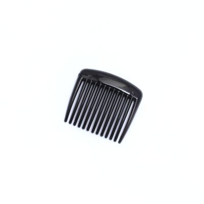 High quality black plastic side comb. 4.5cm