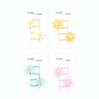 Elastics - Daisy motif - Card of 2 - 2mm thick