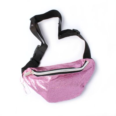 Childrens glitter bum bag. 18x10cm