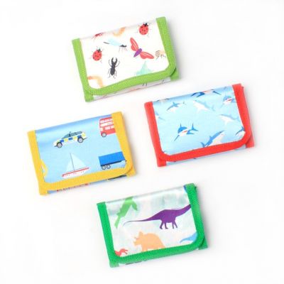 Assorted prints children's wallet 11x7cm