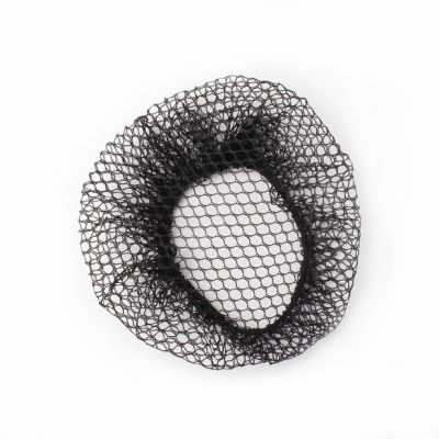 Black bun net 10cm