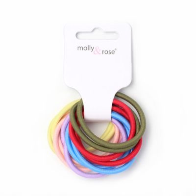 Elastics - Pastels - Card of 12 - 4mm thick