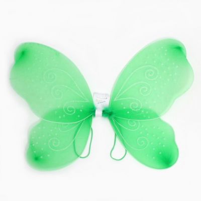 Green net fairy wings 52x45cm