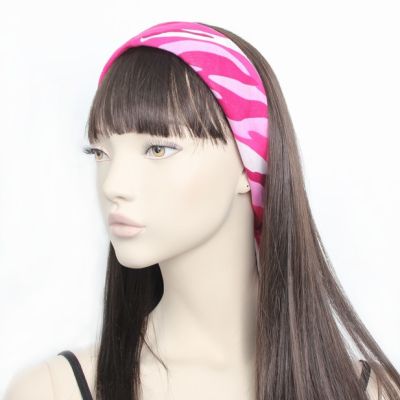 100% cotton Pink camo bandana / neckerchief