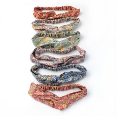 100% cotton foral print link bandeau