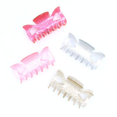 Glitter effect clamp 9cm