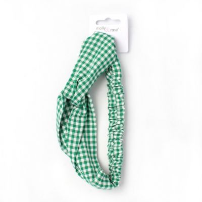Child size Gingham bandeau with front link detail