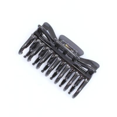 Double tooth black clamp 8cm