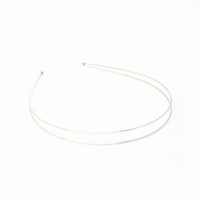 Double wire tiara band